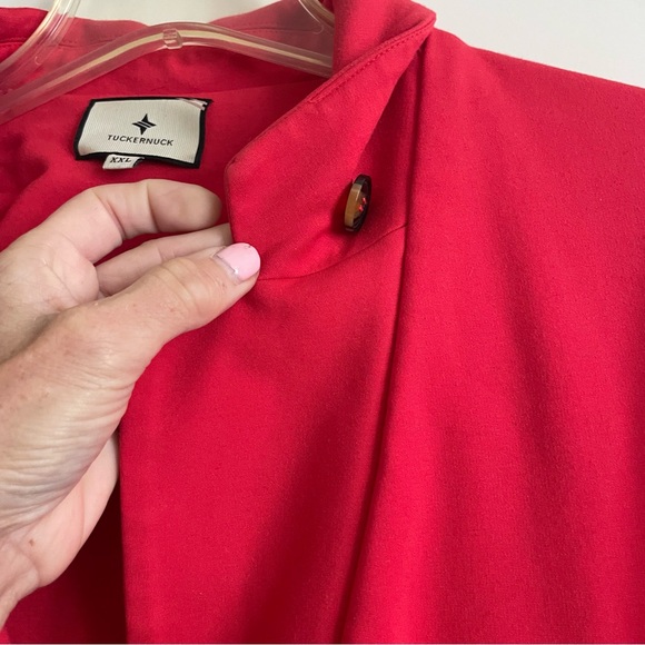 Tuckernuck Emerson Poppy Red Ponte Dress Size XXL - Picture 8 of 13